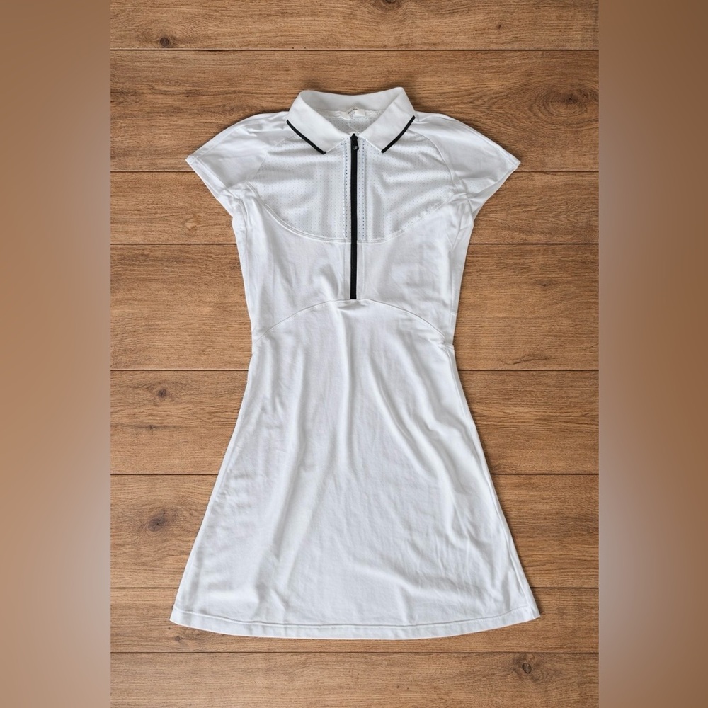 NWT Veronica Beard x ETOILE White and Navy Polo Tennis Dress
